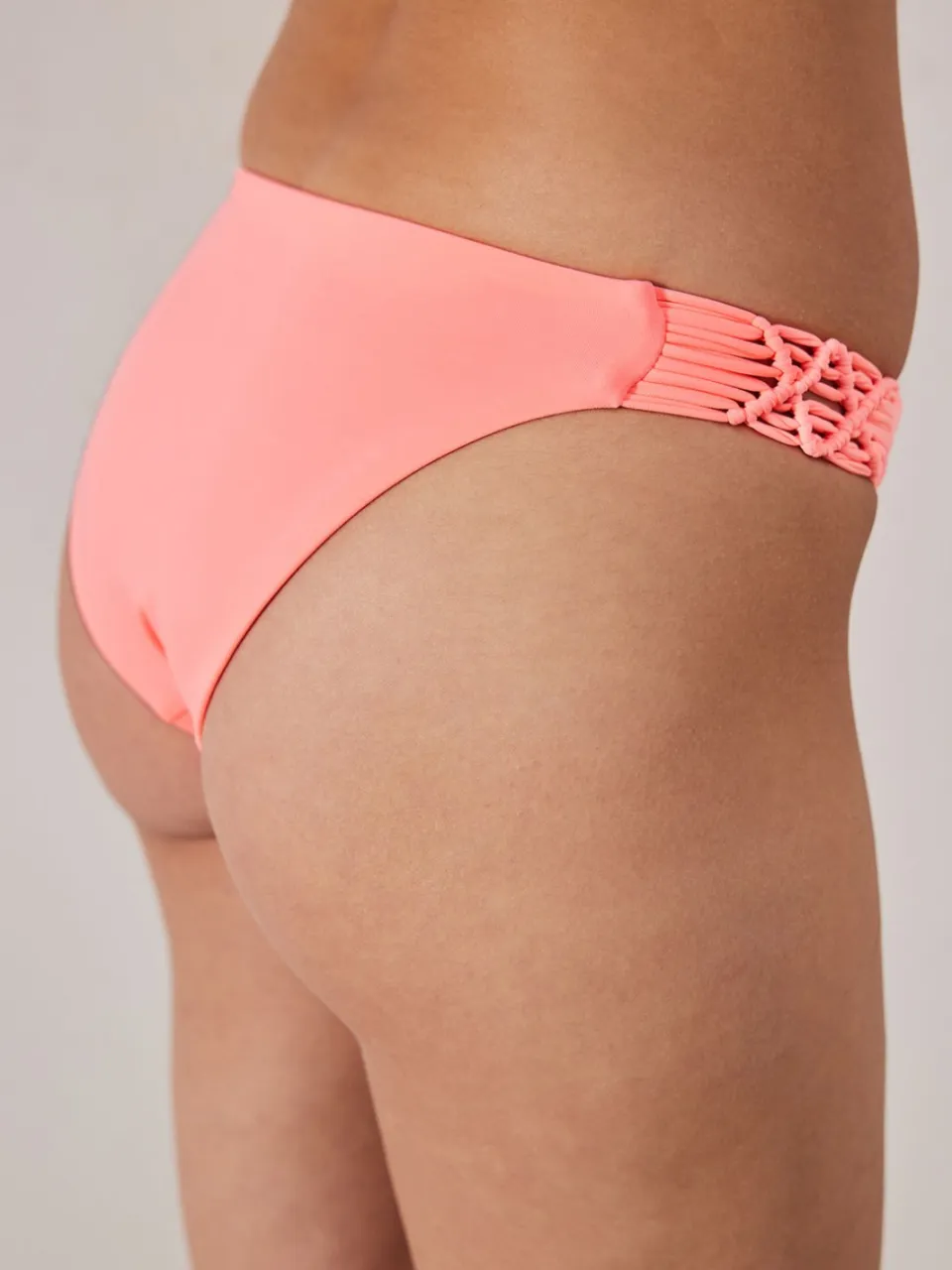 Penti Lage Taille Jersey Bikini Onderkant fuchsia, foto 2