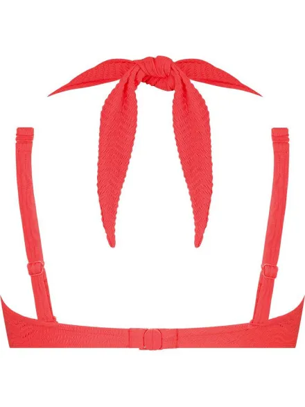 Ten Cate Multiway padded wired bikinitop koraalrood, foto 2
