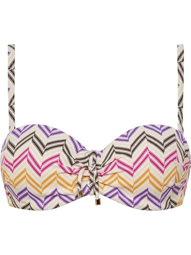 Cyell MIRAGE Bikinitop Bandeau Voorgevormd met Beugel Dames multi