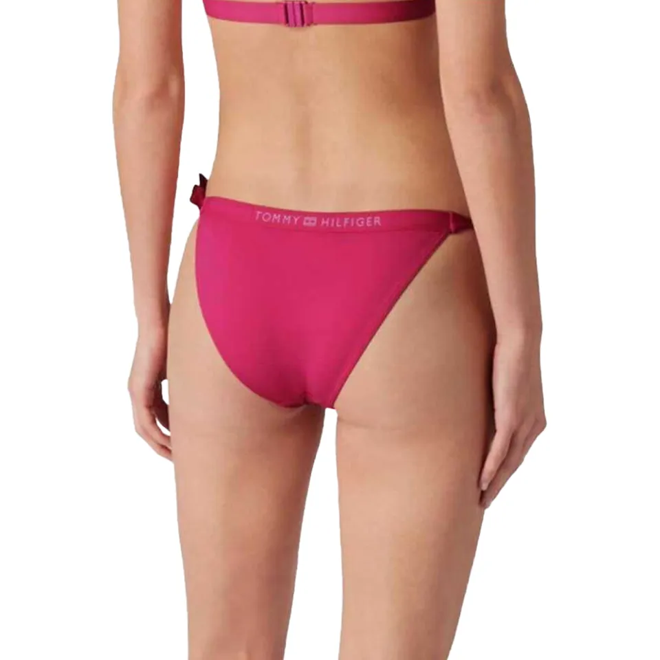 Tommy Hilfiger Dames/Dames Effen Bikinibroekje met Taillebandprint (Roze)