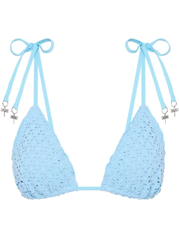Seafolly Women's Daydreamer Slide Tri - Bikinitop, blauw