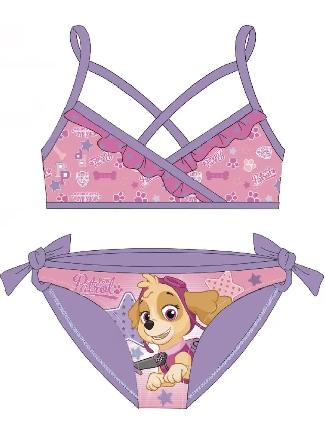 PAW Patrol Bikini - Roze / Lila Roze/Lila