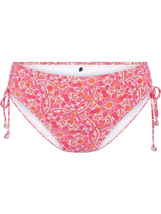 LingaDore Bikini Short Hot pink paisley