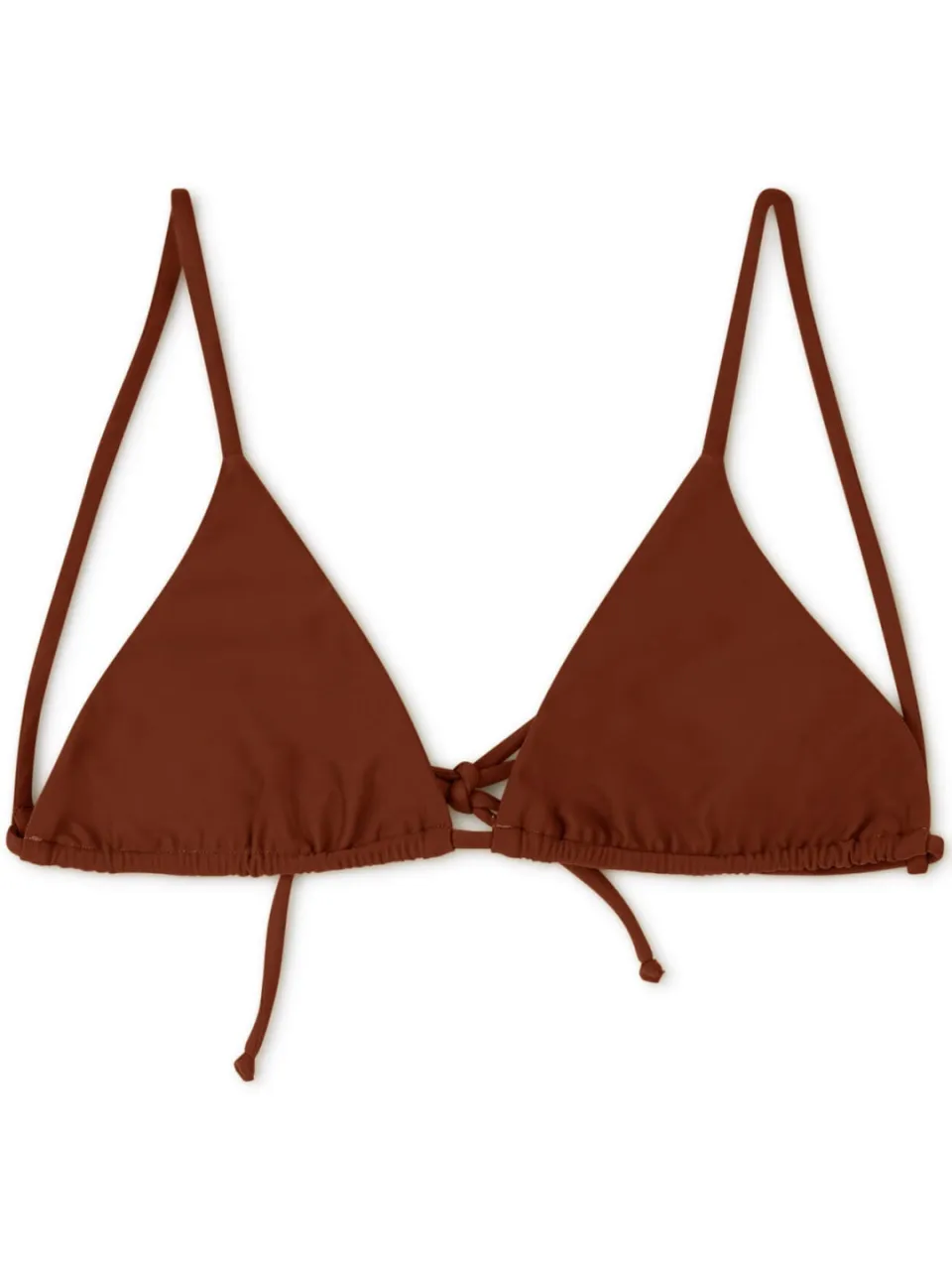 MATONA dames vegan Bikinitop Triangle Amber donkeroranje, foto 2