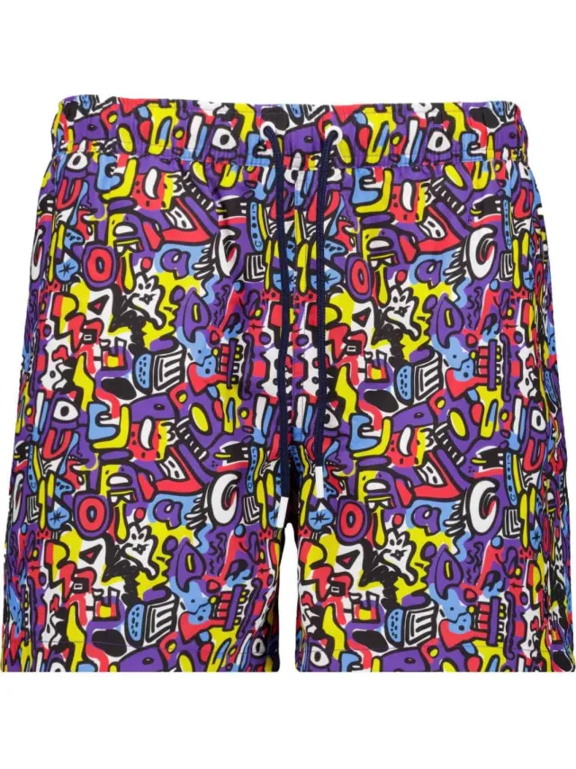 Ragman zwemshorts veelkleurig