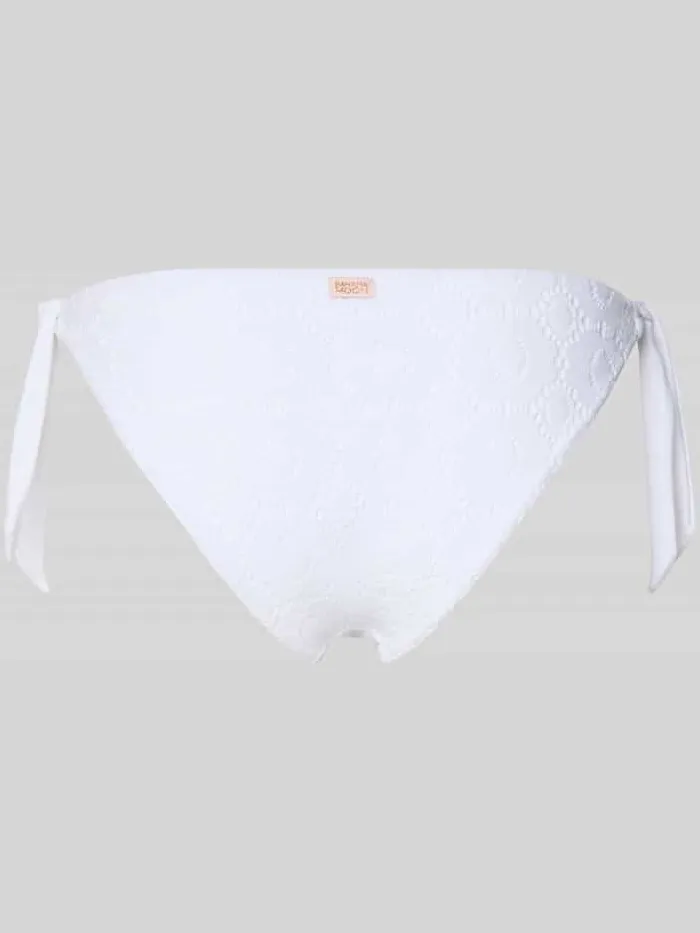 Banana Moon Bikinibroekje met vetersluiting aan de zijkant model 'DASIA MONTILACE' Wit
