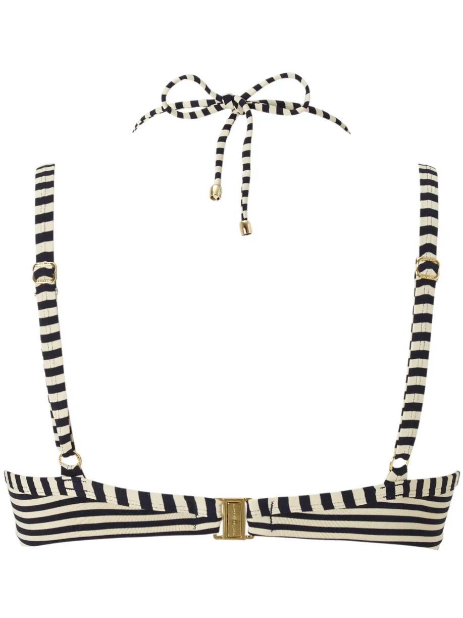 Marlies Dekkers Holi Vintage beugel bikinitop donkerblauw/ecru, foto 3