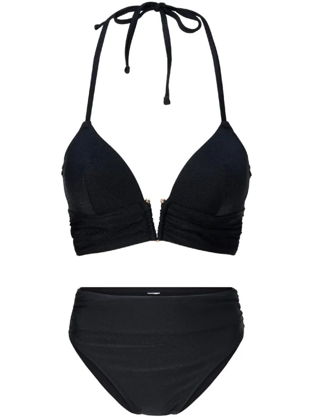 LingaDore Triangel voorgevormd bikini set Zwart