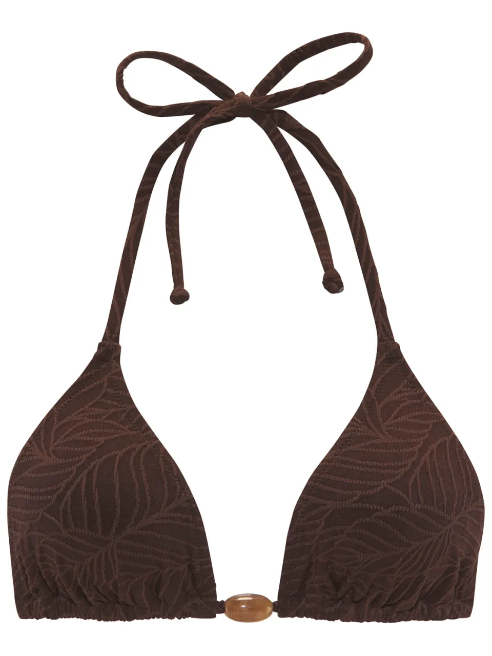 triangelbikinitop bruin, foto 2