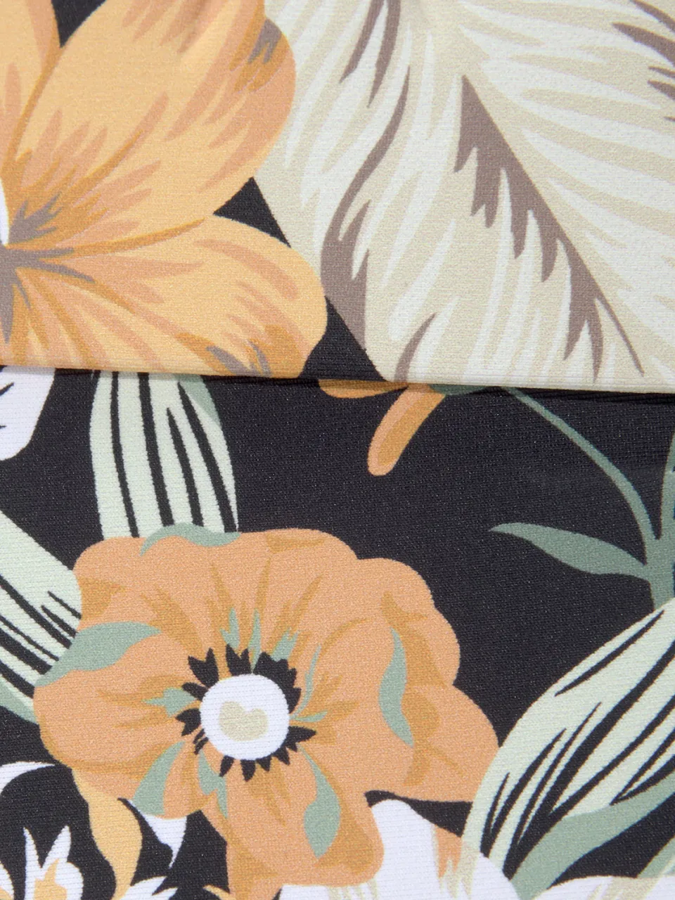 Highwaist bikinibroekje zwart geprint, foto 2