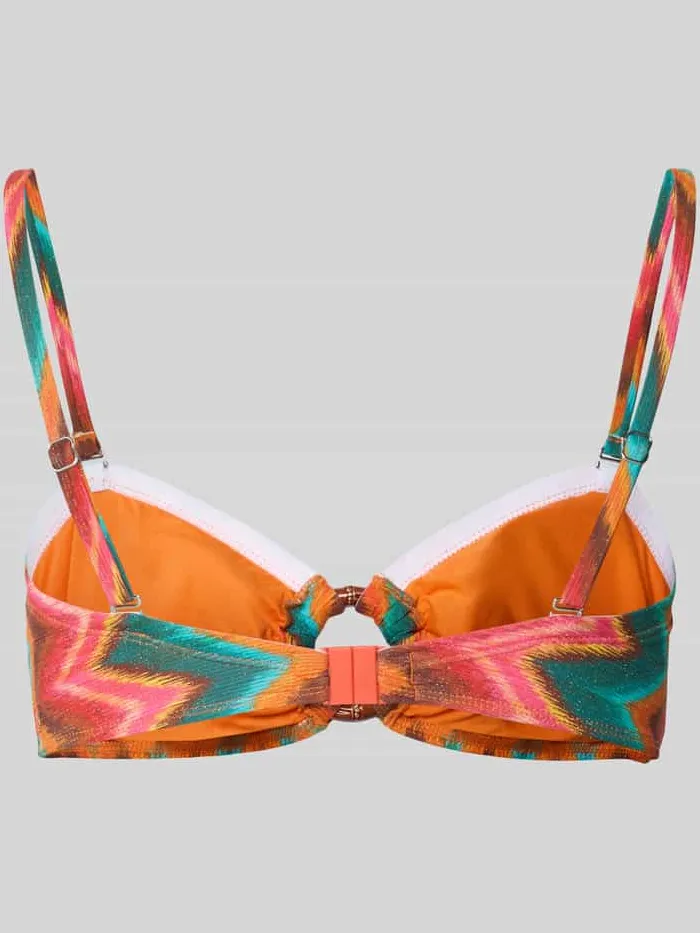 banana moon Bikinitop met verstelbare bandjes Model 'MYERO' oranje, foto 2