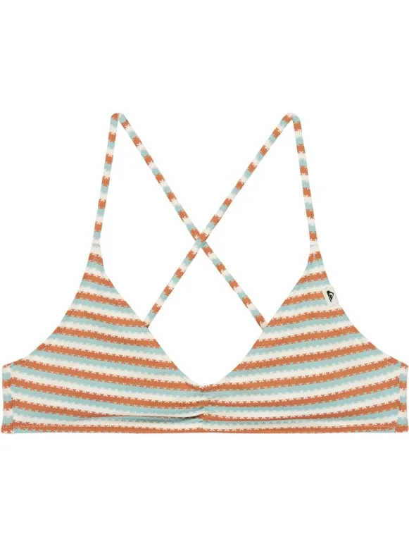 Quiksilver Women's Clickity Clack Top - Bikinitop, wit
