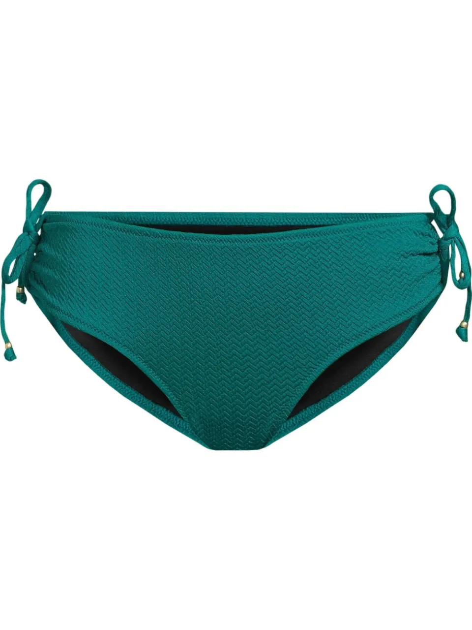 BEACHWAVE bikinibroekje met textuur groen, foto 2