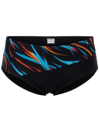 Wiki Korfu Swim Classic Midi bikinibroekje zwart Versch.kleure/Patroon,Blauw,Geel