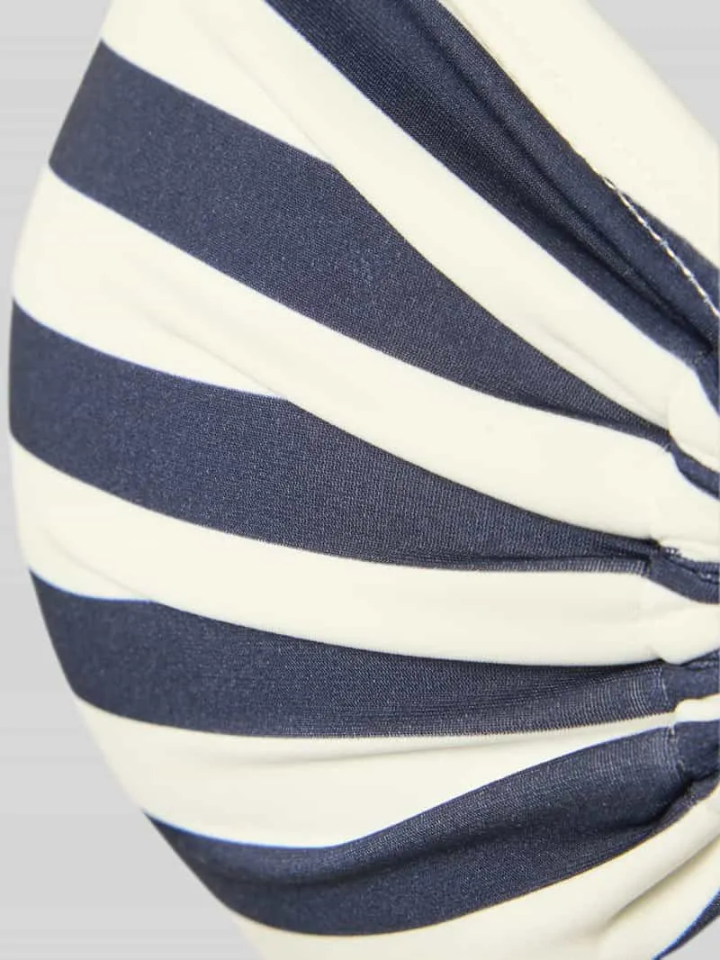 Michael Kors Bikinitop met halter donkerblauw, foto 3