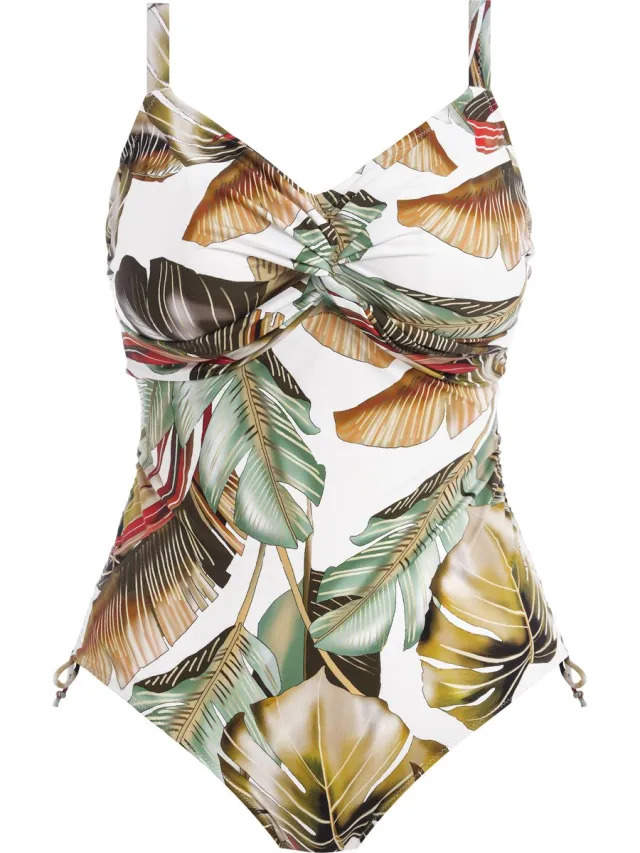 Fantasie Kinabalu UW Twist Front Swimsuit with Adjustable Leg Dames Badpak