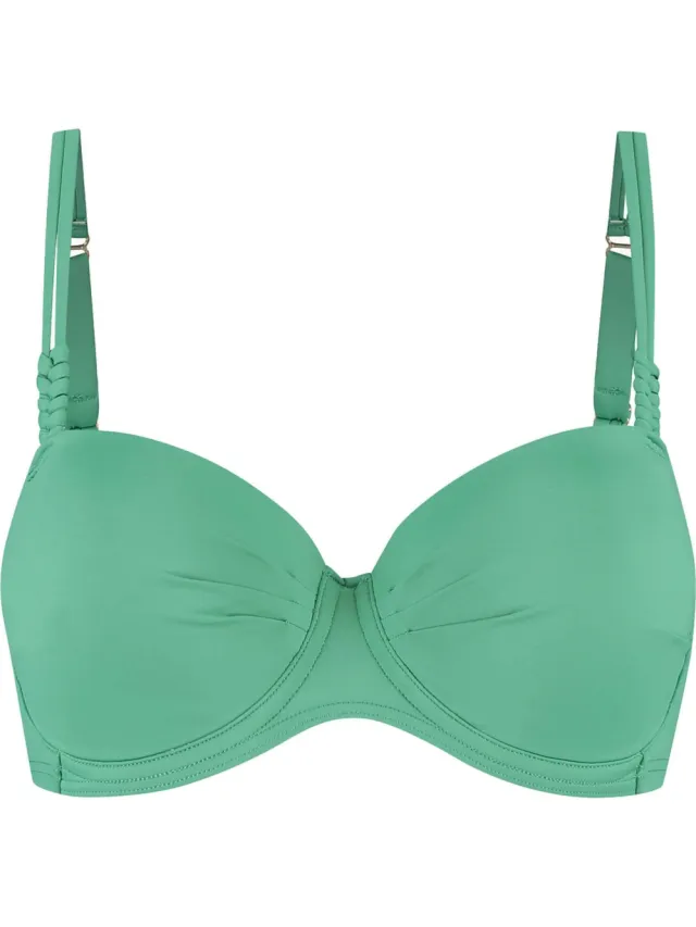 Cyell voorgevormde beugel bikinitop Green Oasis groen