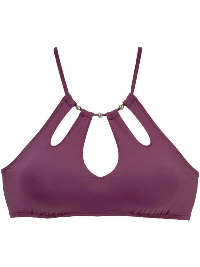 bustierbikinitop bordeaux, foto 2