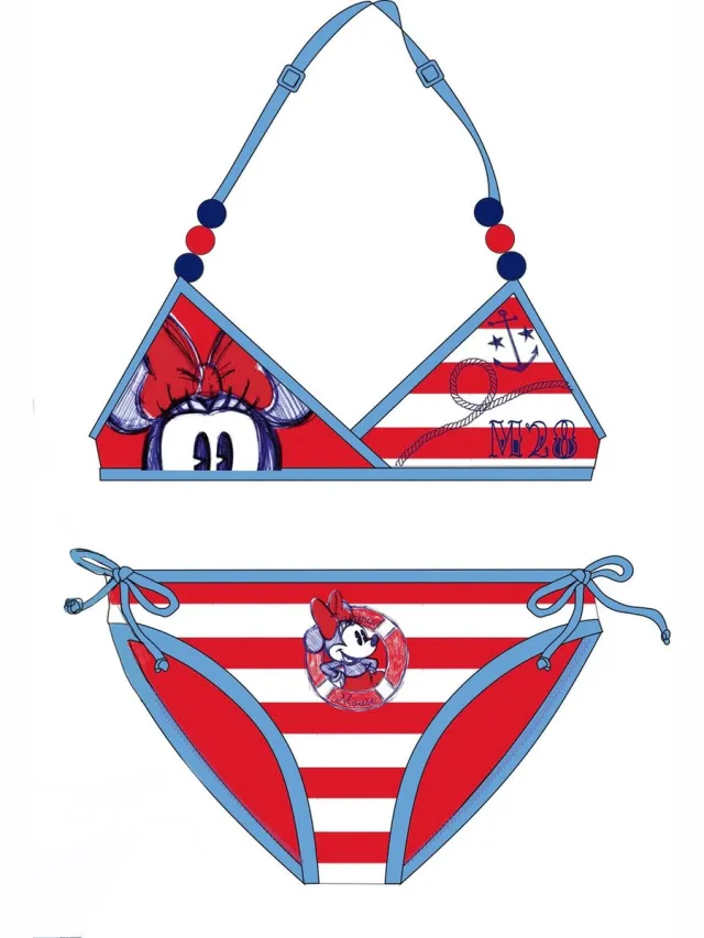 Disney Minnie Mouse Bikini - Rood