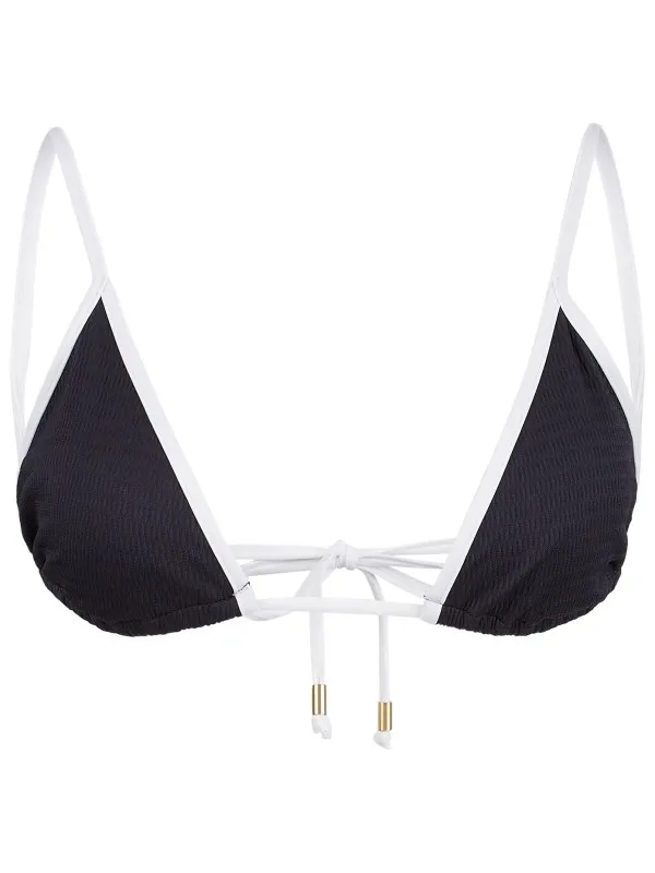 Seafolly Women's Beach Bound Slide Tri - Bikinitop, wit