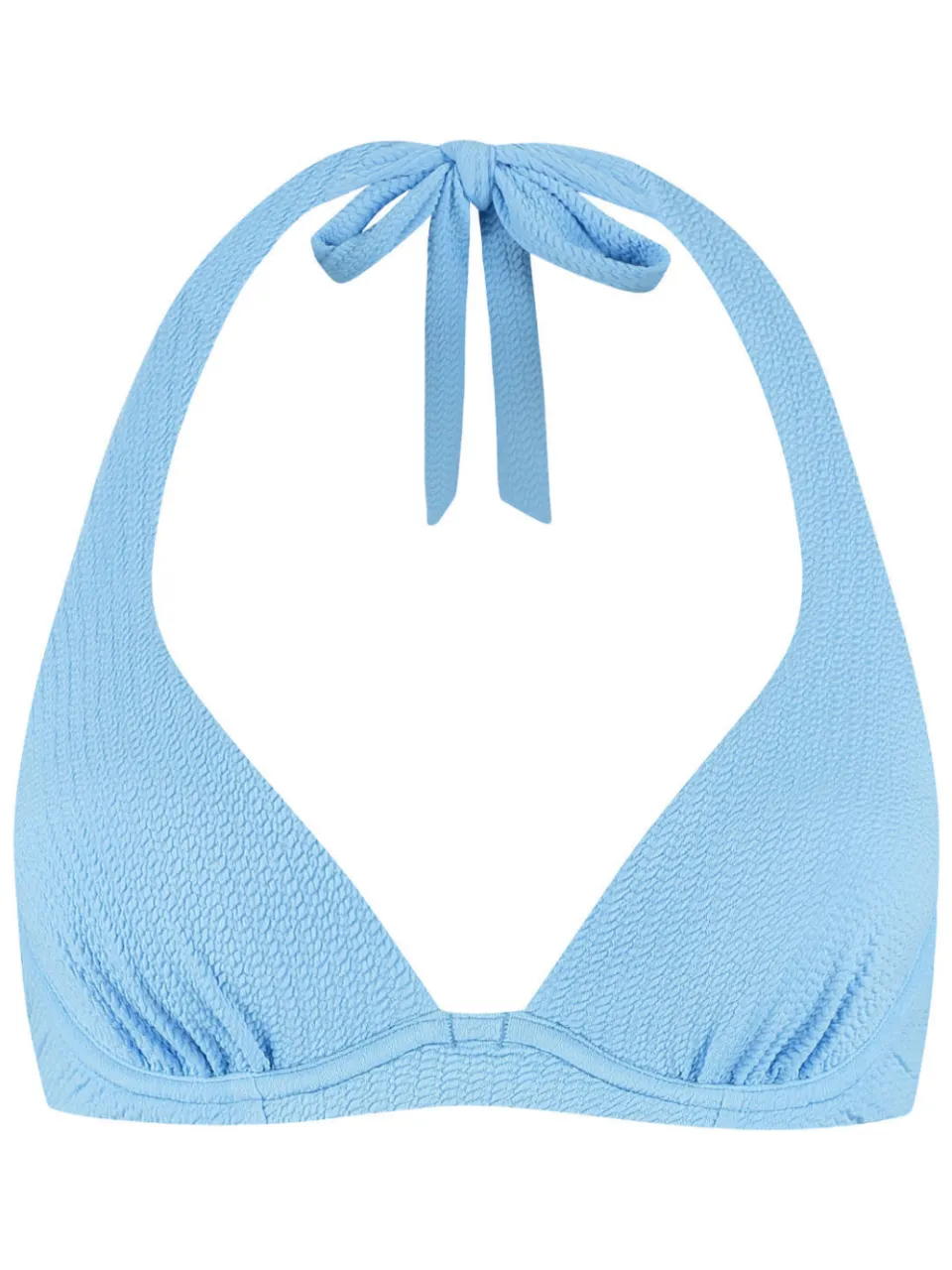 Beachlife halter bikinitop lichtblauw, foto 2