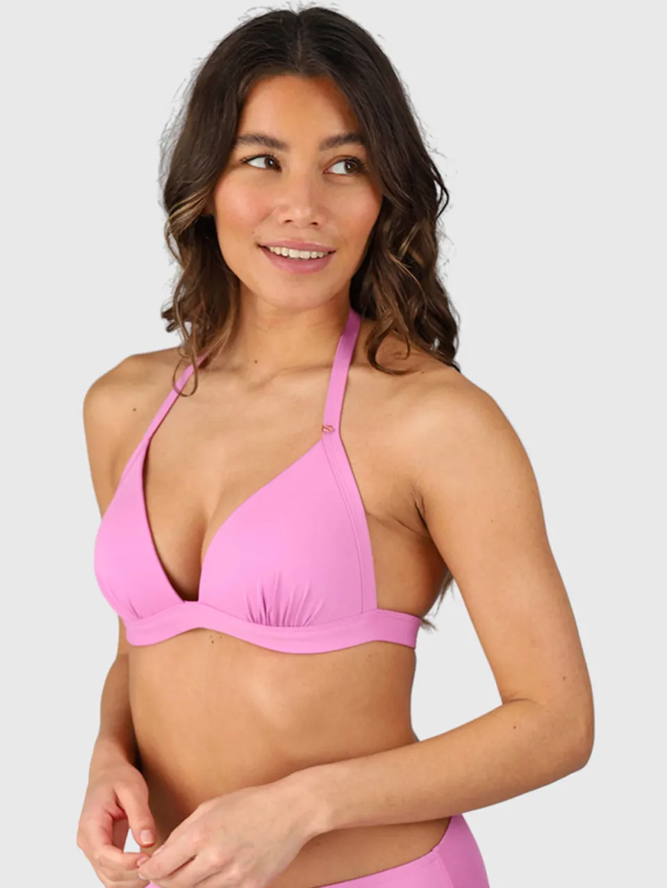 Brunotti voorgevormde triangel bikinitop Lisselot roze, foto 6