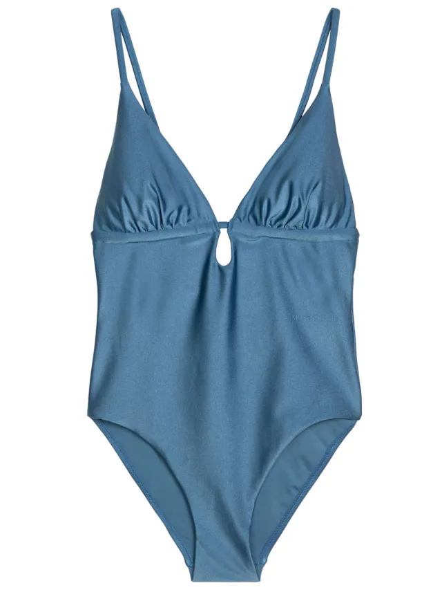 Marc O'Polo Vrouwen Badpak Shiny blauw, foto 2