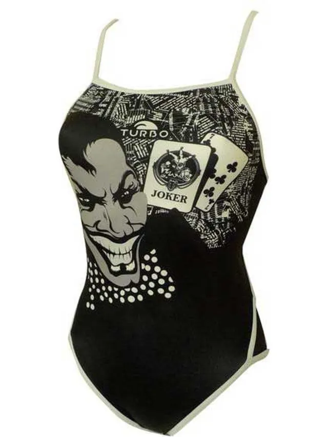 Turbo New Jocker Zwemkleding Zwart,Grijs L Vrouw Grey / Black