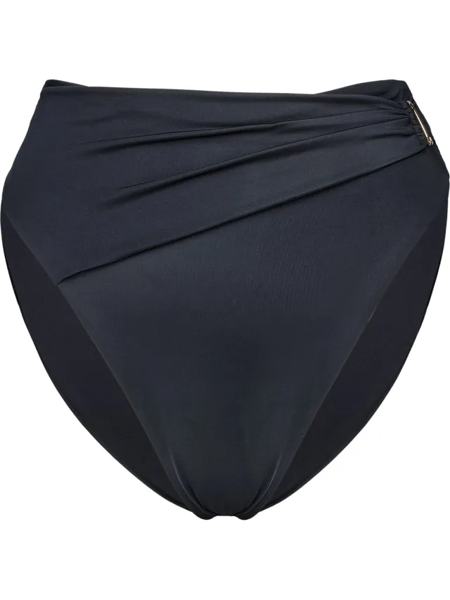 ESOTIQ Cannes - Bikinibroekje - Hoge taille - Zwart