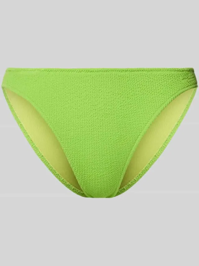 banana moon Bikinibroekje met elastische band, model 'SCRUNCHY NAIDA' Appeltjesgroen