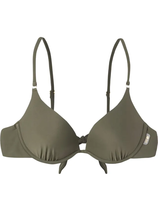 Aquawave Dames/Dames Effen Bikinitop (Druivenblad) Groen