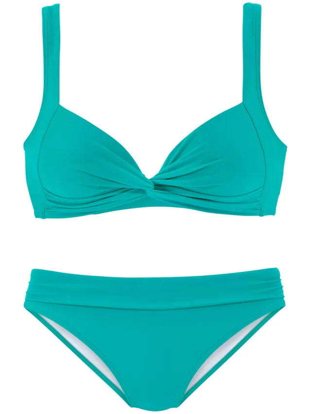 triangelbikini petrol