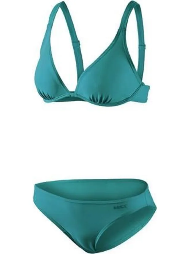Beco Bikini B-cup Wire-bra Dames - Polyamide - Petrol/blauw