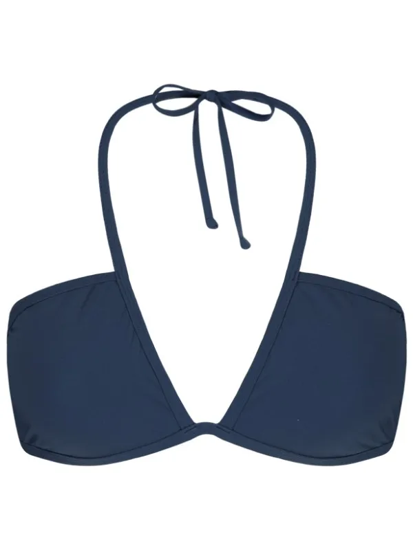 Barts Women's Solid Plunge Halter - Bikinitop, blauw