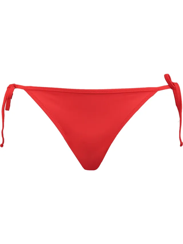 Puma Women's Side Tie Bikini Bottom Rood