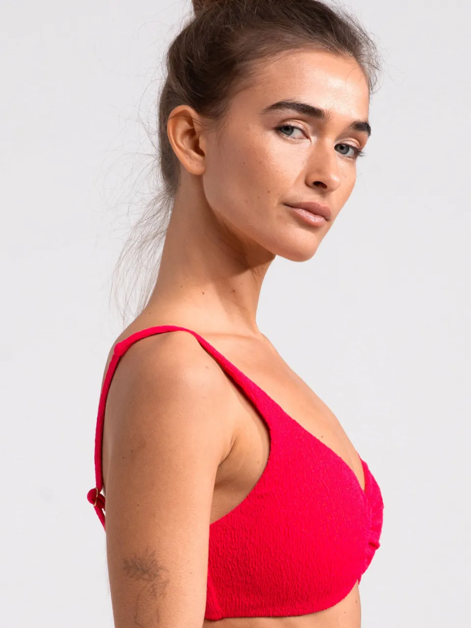 Sam Friday Swash niet-voorgevormde push-up bikinitop fuchsia, foto 5