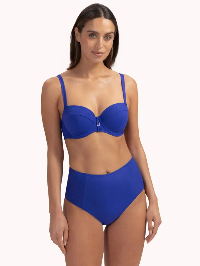 Cyell high waist bikinibroekje donkerblauw