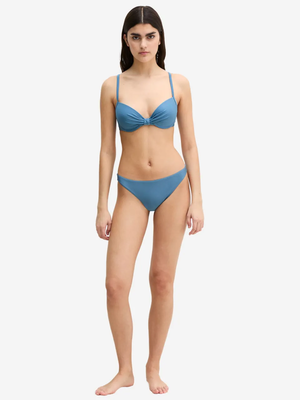 Marc O'Polo Vrouwen Bikini broekjes Shiny Blauw