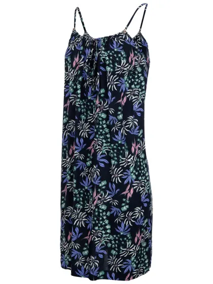Brunotti islayne-print women dress jurkje strand dames zwart, foto 2