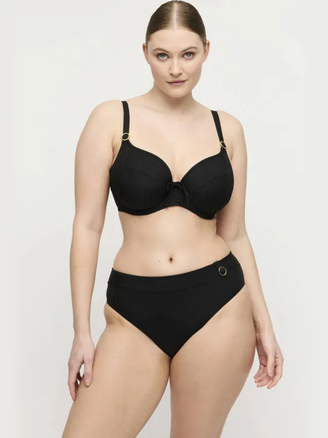 PrimaDonna Twist high waist bikinibroekje Delray zwart