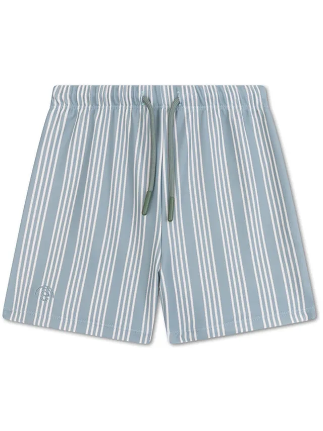 Swim Essentials Zwemboxer - Groen - Resort Stripe - 74/80