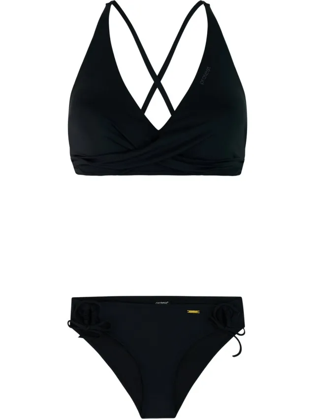 Protest PRTCelia - Bikini set Dames - B&C-cup - Uitneembare vulling - Gespsluiting - Medium dekking - Oranje