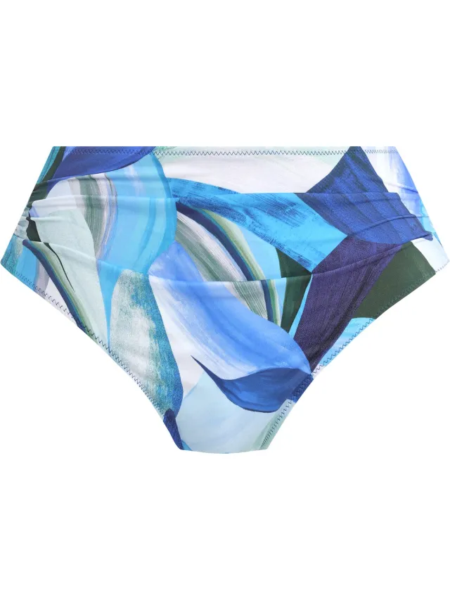 Fantasie Aguda Beach Full Bikini Brief Dames Bikinibroekje blauw