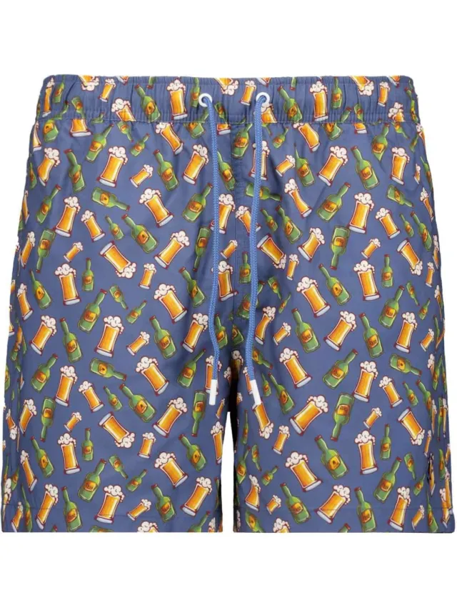 Ragman zwembroek middenblauw