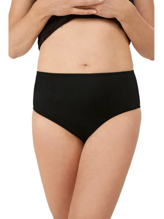 Amoena Mykonos HW Bikini Slip Mykonos HW Panty C0002 C0002 - black Zwart