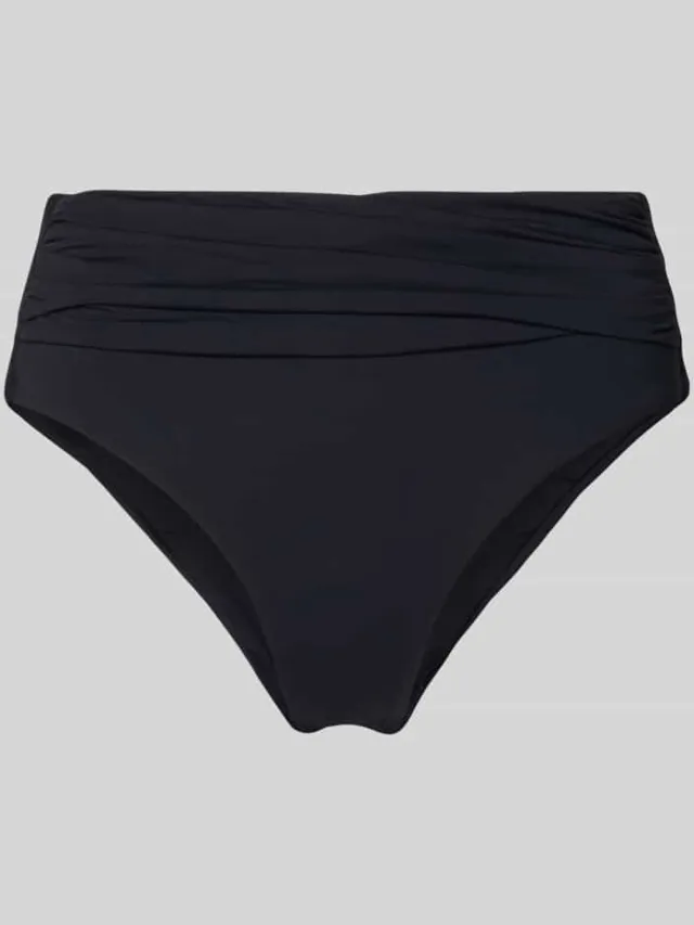 Seafolly Bikinibroekje met rimpelingen Zwart