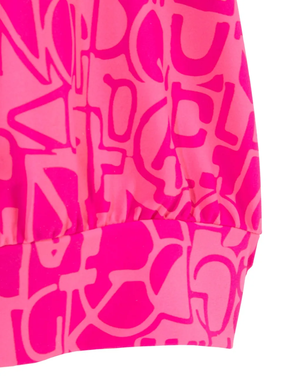 oversized tankini roze letterprint, foto 2