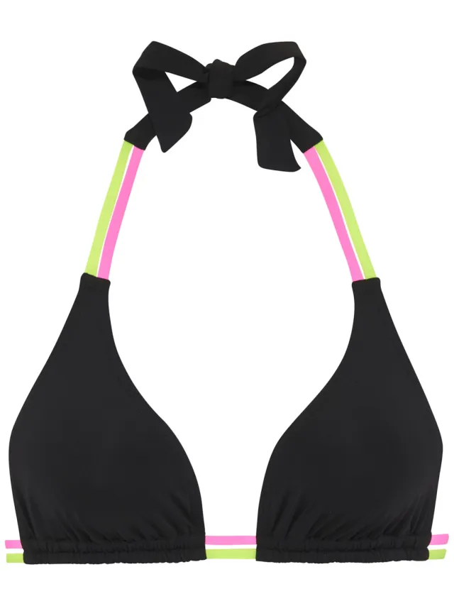 triangelbikinitop zwart, foto 2