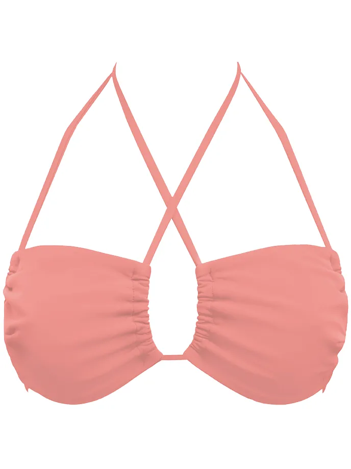 Anekdot dames vegan Bikinitop Low Versatile Roze, foto 2