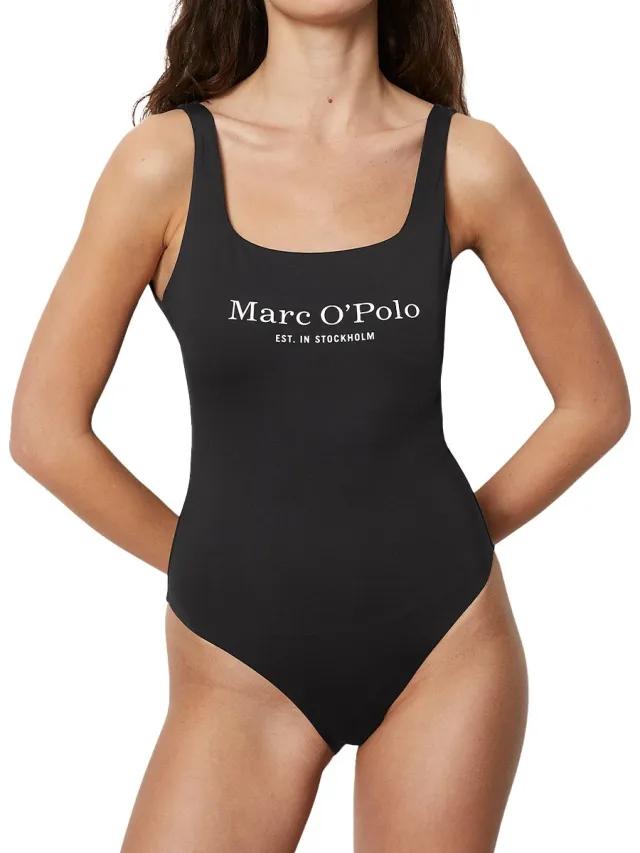 Marc O'Polo badpak Essentials zwart